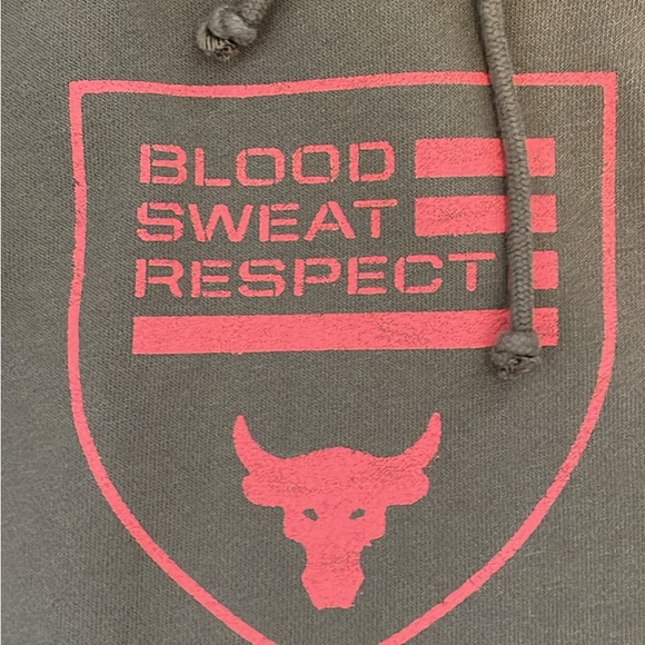 Under Amour Blood Sweat Respect X project Sleeveless Hoodie - Picture 4 of 5